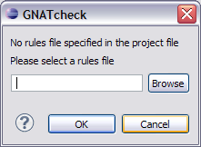 no rules file dialog