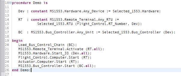 example closing of subprogram after invocation