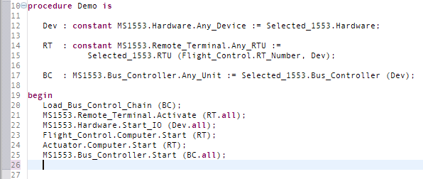 example closing of subprogram before invocation