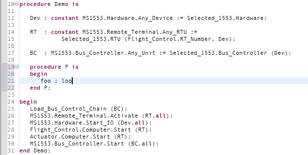 smart space key before named loop expansion