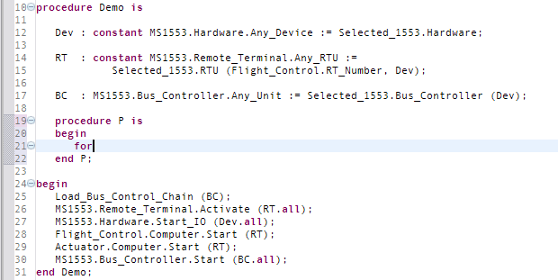 smart space key before unnamed loop expansion