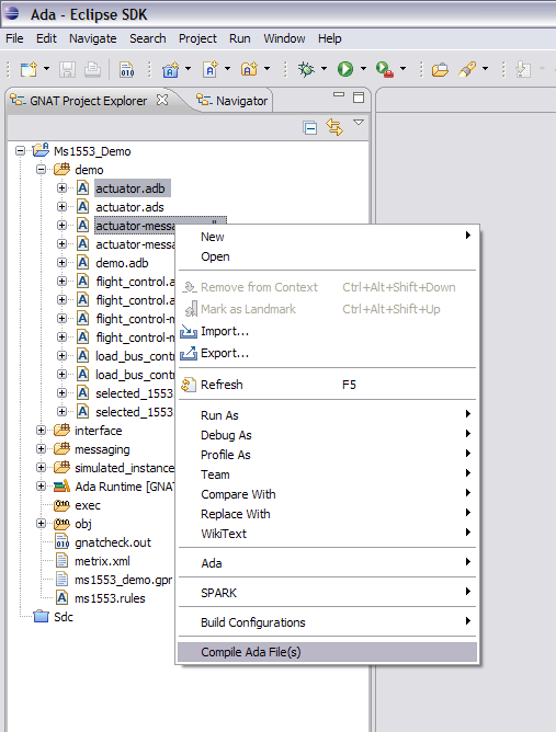 compiling multiple files in explorer