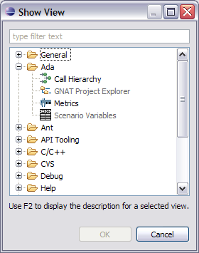 enabling the project explorer view