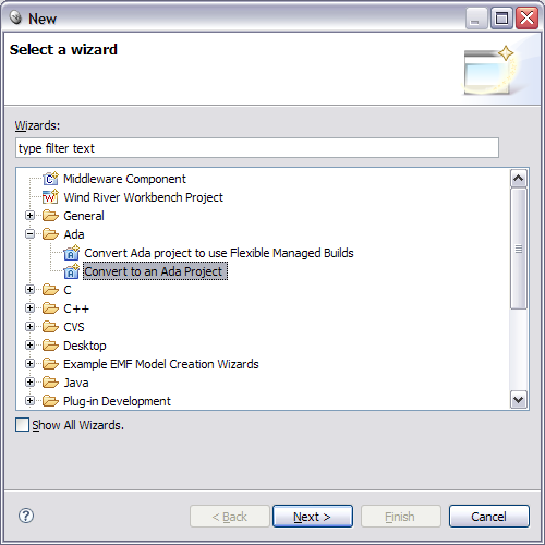 tutorial\_653\_convert\_to\_gnatbench\_menu