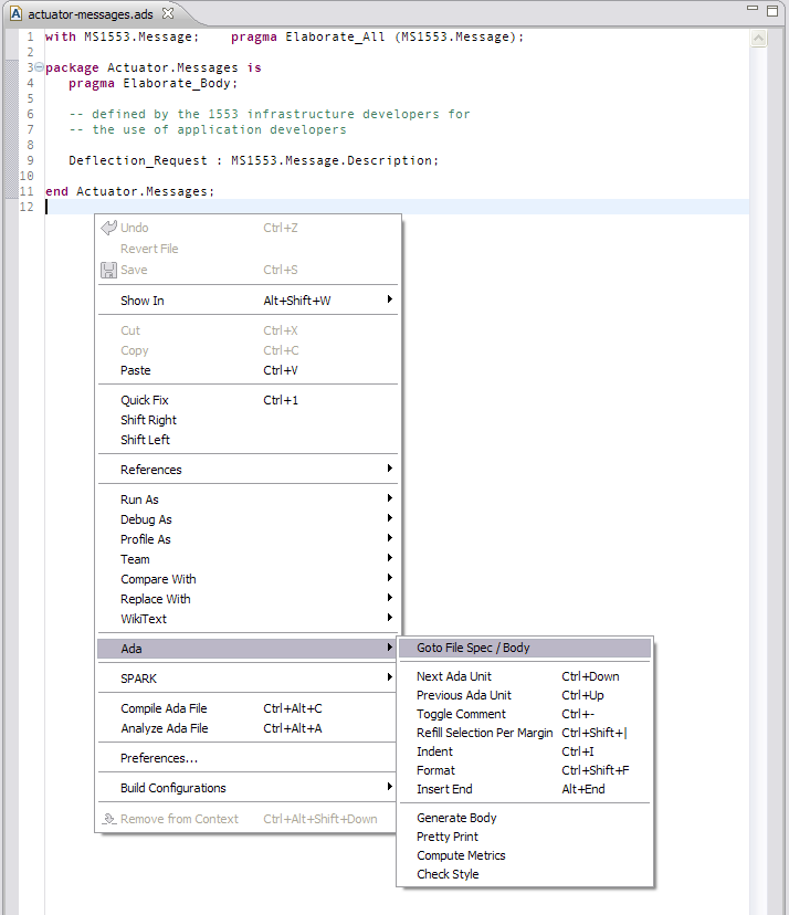 goto file spec / body example