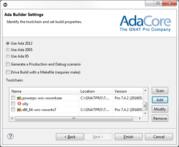 new project wizard page 4 create new problem